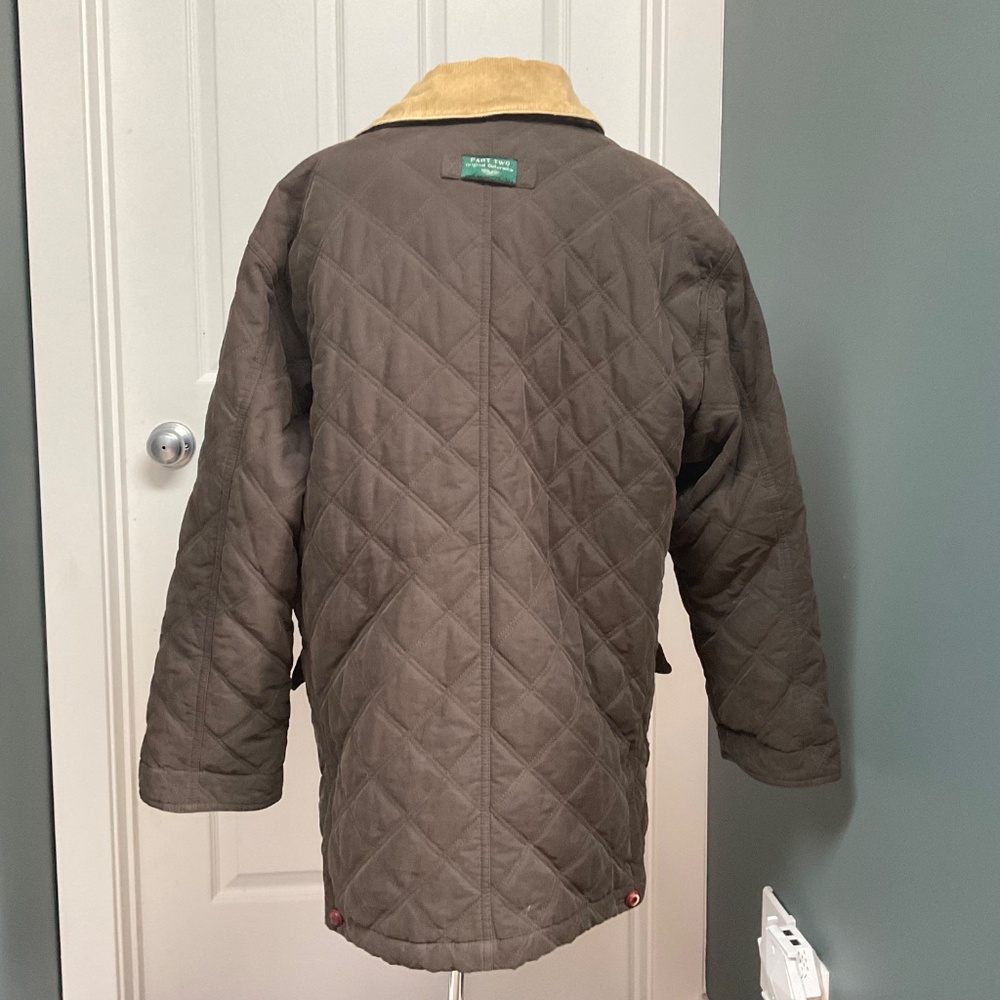 Part Two Copenhagen Quilted Chore Jacket (men’s small/women’s roomy medium) - Picture 2 of 12